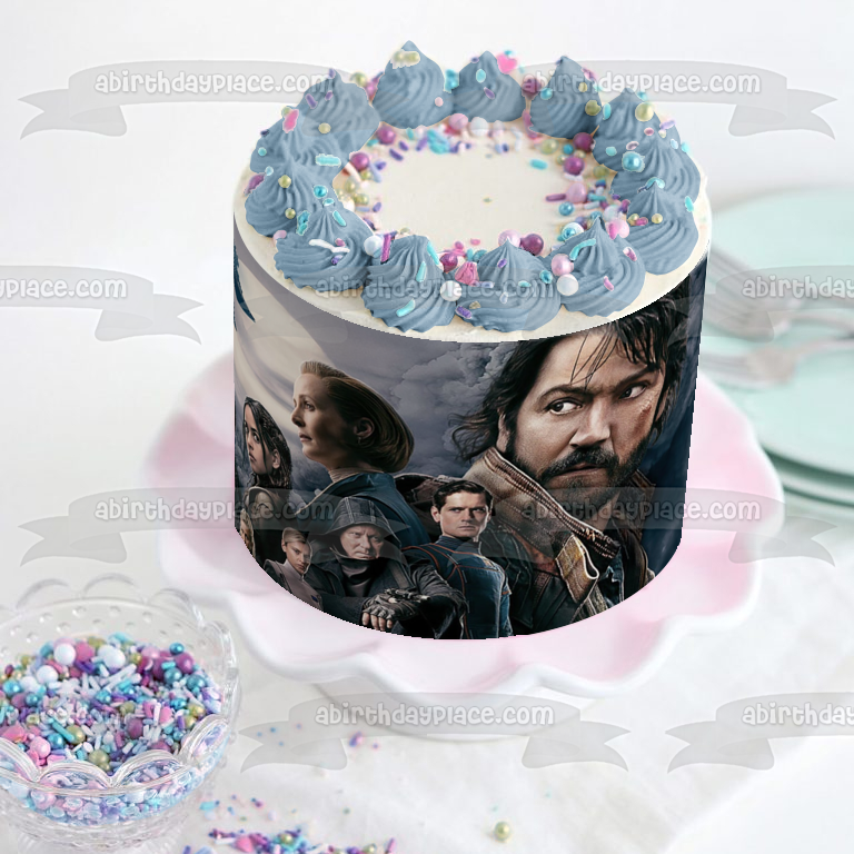 Andor Mon Dedra Vel and Saw Edible Cake Topper Image ABPID56790