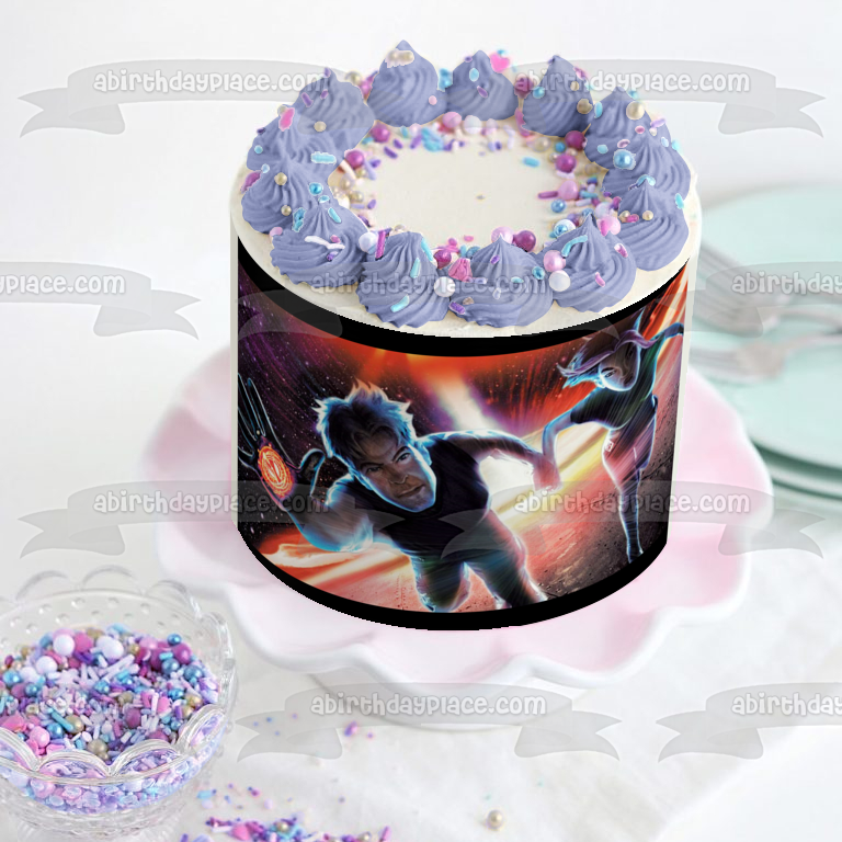 Titan AE 2000 Película Cale Akima Póster icónico Decoración para tarta comestible Imagen ABPID56823