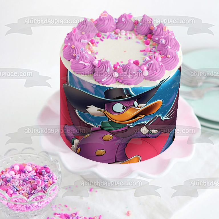 Imagen comestible para tarta de videojuego Darkwing Duck ABPID56893