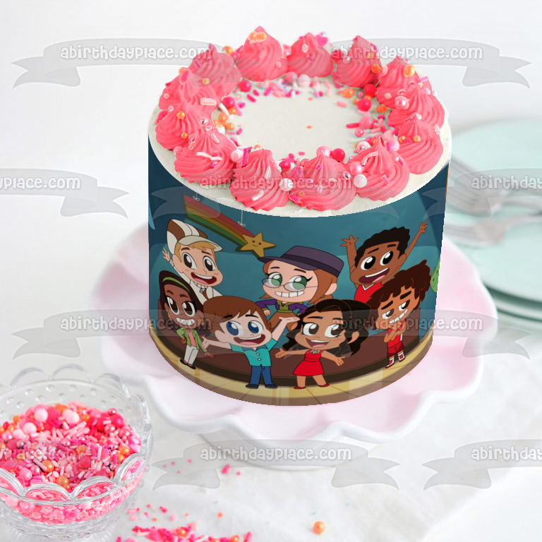 Imagen comestible para decoración de tarta Chibi Tiny Tales High School Musical 2 ABPID56905