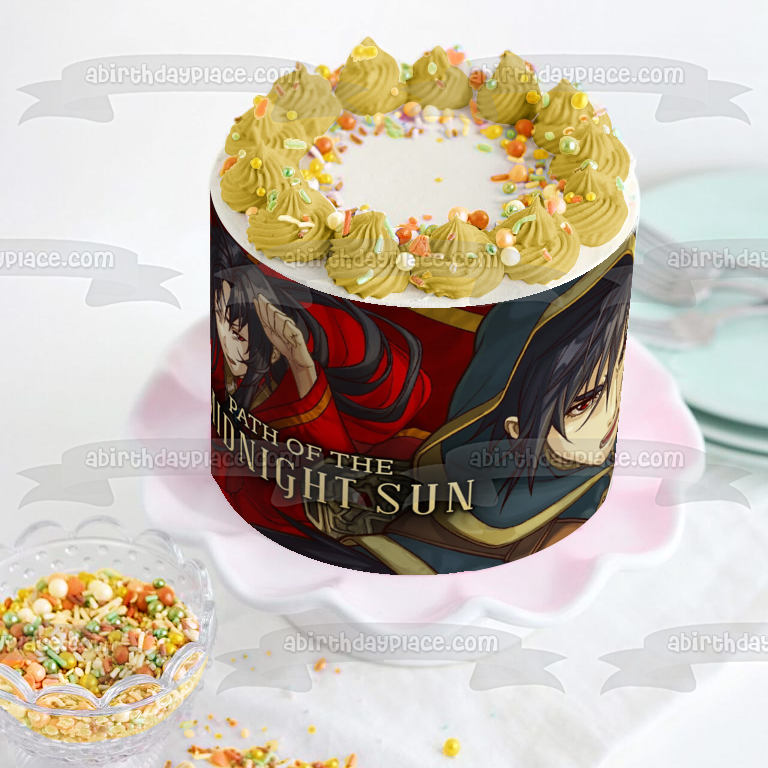 Path of the Midnight Sun Edible Cake Topper Image ABPID56919