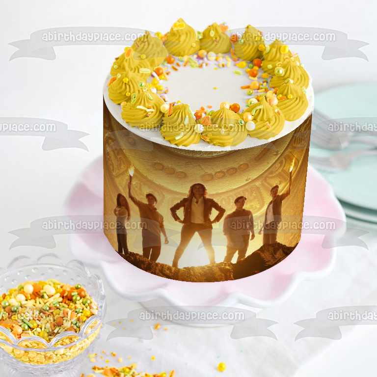 National Treasure Edge of History Jess and Tasha Edible Cake Topper Image ABPID56927