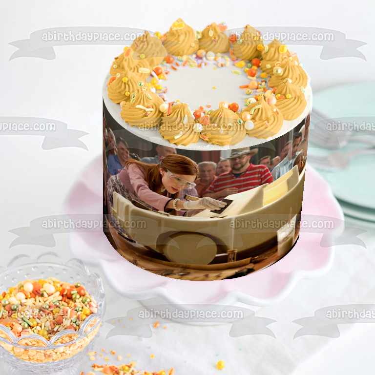 Imagen comestible para decoración de tarta de película de mantequilla ABPID57082