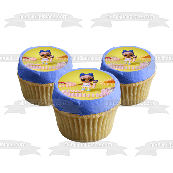 LOL. Surprise! Assorted Mini Sweets Doll Edible Cake Topper Image ABPID57154