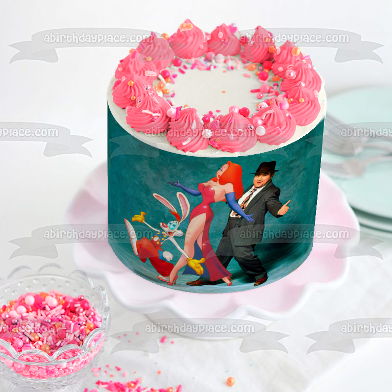 Who Framed Roger Rabbit Jessica Edible Cake Topper Image ABPID57164