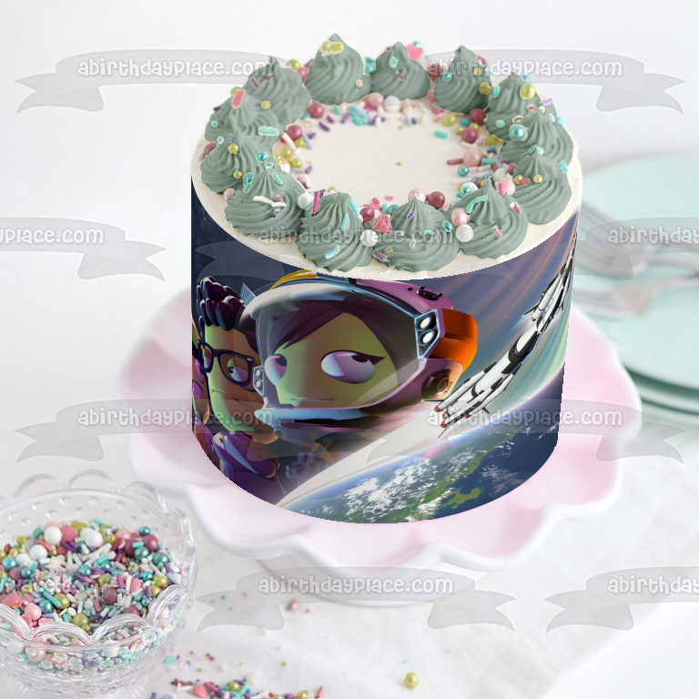 Kerbal Space Program Bobak Kerman Dawton Kerman and Dinkelstein Kerman Edible Cake Topper Image ABPID57313