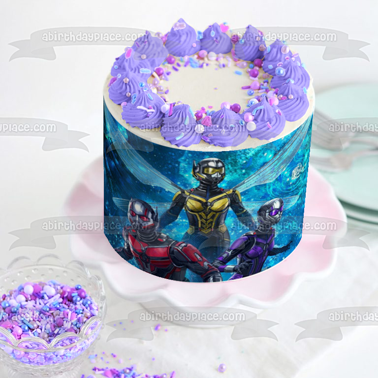 Ant-Man y la Avispa: Quantumania Imagen comestible para decoración de tarta ABPID57431