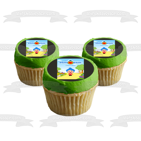 Plim Plim a Hero's Heart Trees and Flowers Edible Cake Topper Image ABPID57478