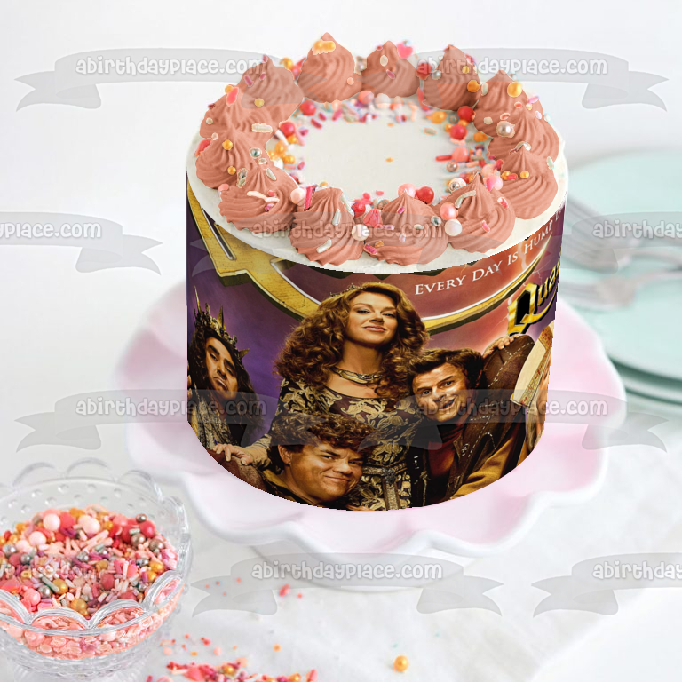 Quasi King Guy Lucien and Quinn Edible Cake Topper Image ABPID57549