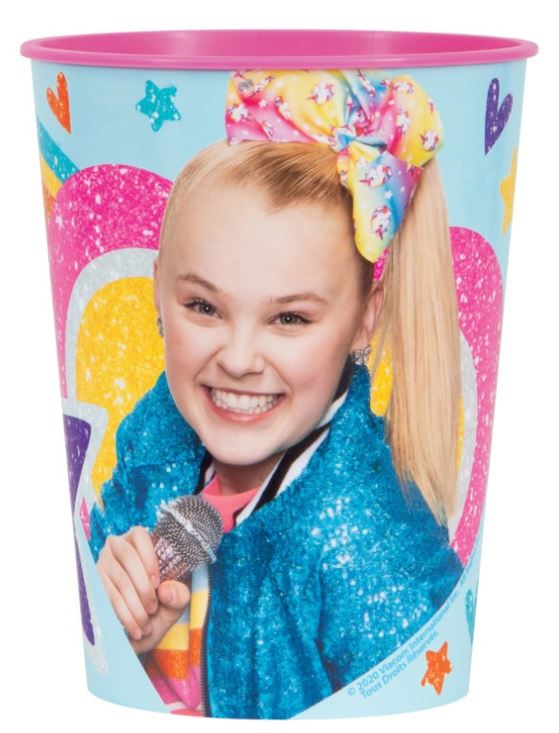 JoJo Siwa Vaso de plástico para regalos, 1 unidad