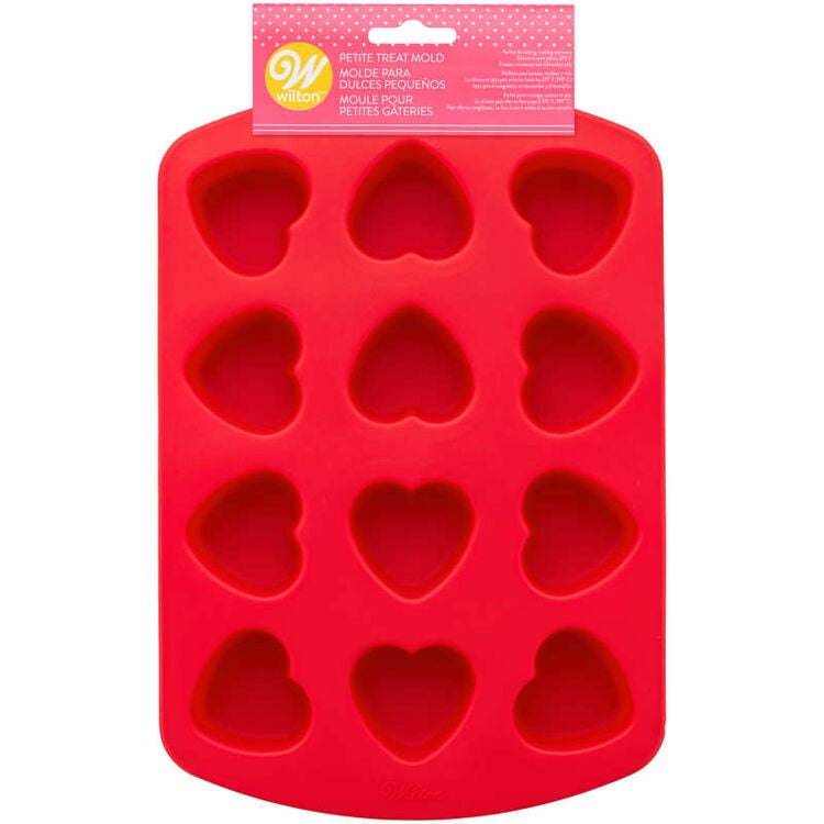 Heart cake silicone mould