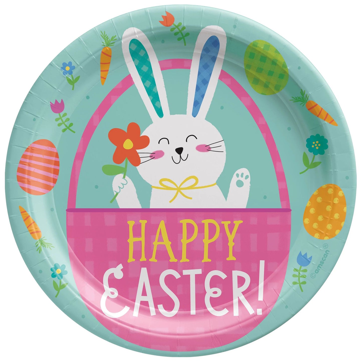 Funny Bunny 9" Round Plates
