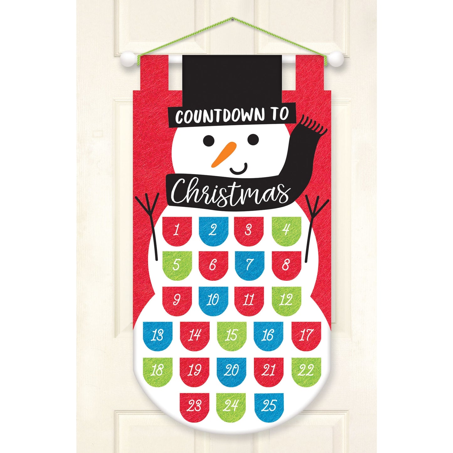 Snowman Felt Advent Calendar