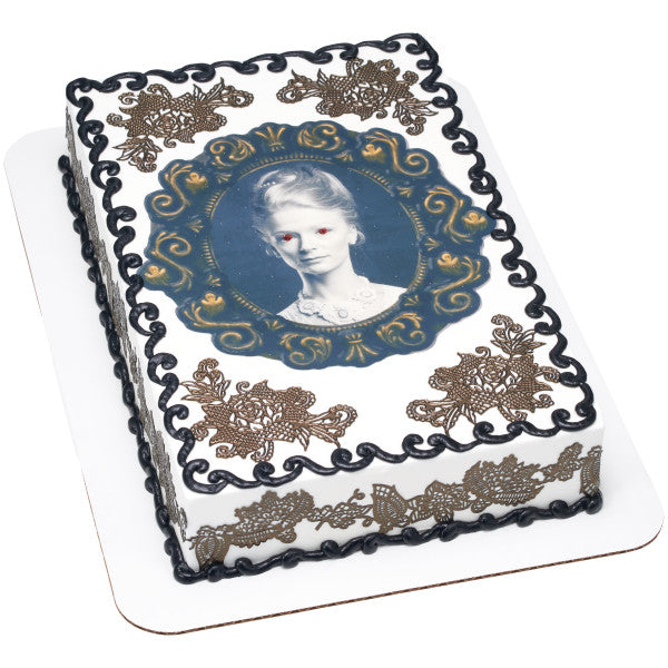 Victorian Edible Cake Topper Image Frame