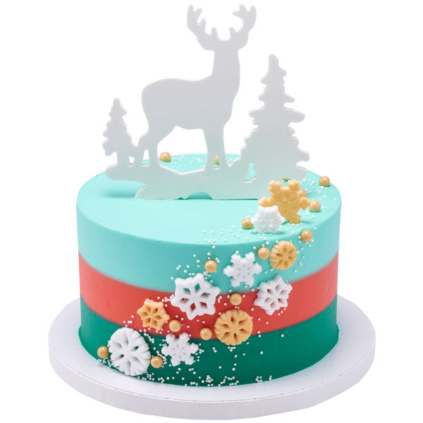 Pasta de Goma Ciervos y Pinos Layon