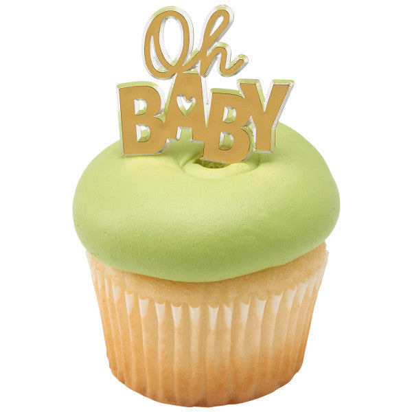 Oh Baby Foil DecoPics Cake Decoration