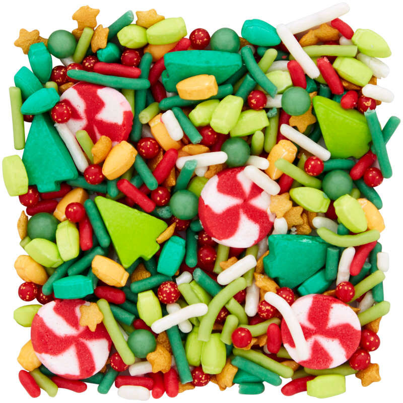 Christmas Tree Ornament Sprinkles Mix