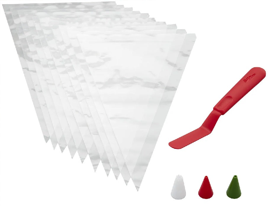 Juego de decoración de galletas con espátula