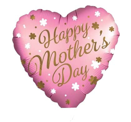 Satin Infused Mom Day 4" Foil Balloon