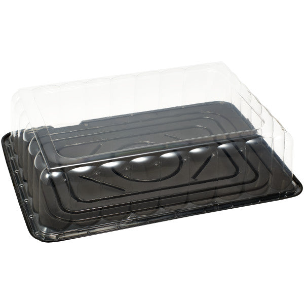 Cúpula y base para pastel de media hoja de 5" de alto