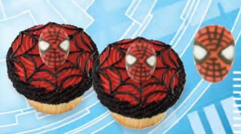 Decoraciones Dec-Ons® de Spider-Man Fired Up, 12 unidades