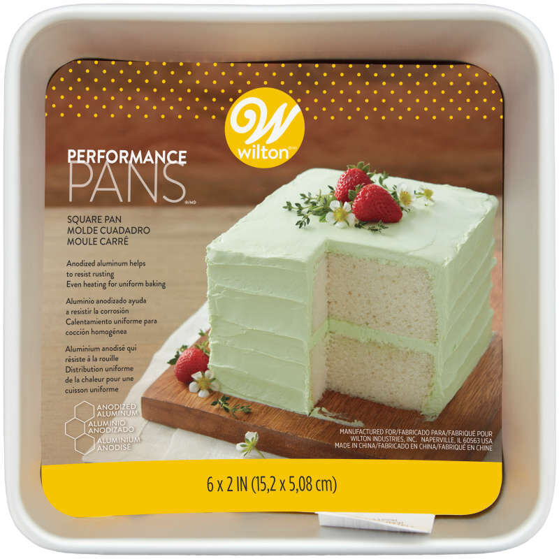 Wilton Performance Cake Pan -6X2 Square