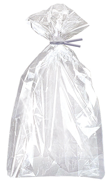 Unique Plastic Cellophane Bags, Clear - 30 count