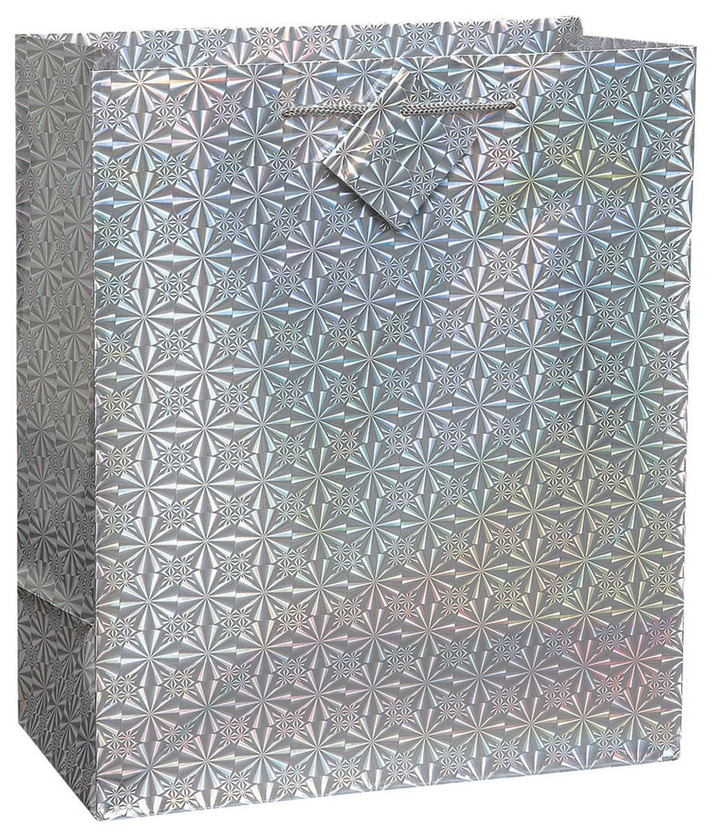 Bolsa de regalo grande con holograma sólido, 1 unidad