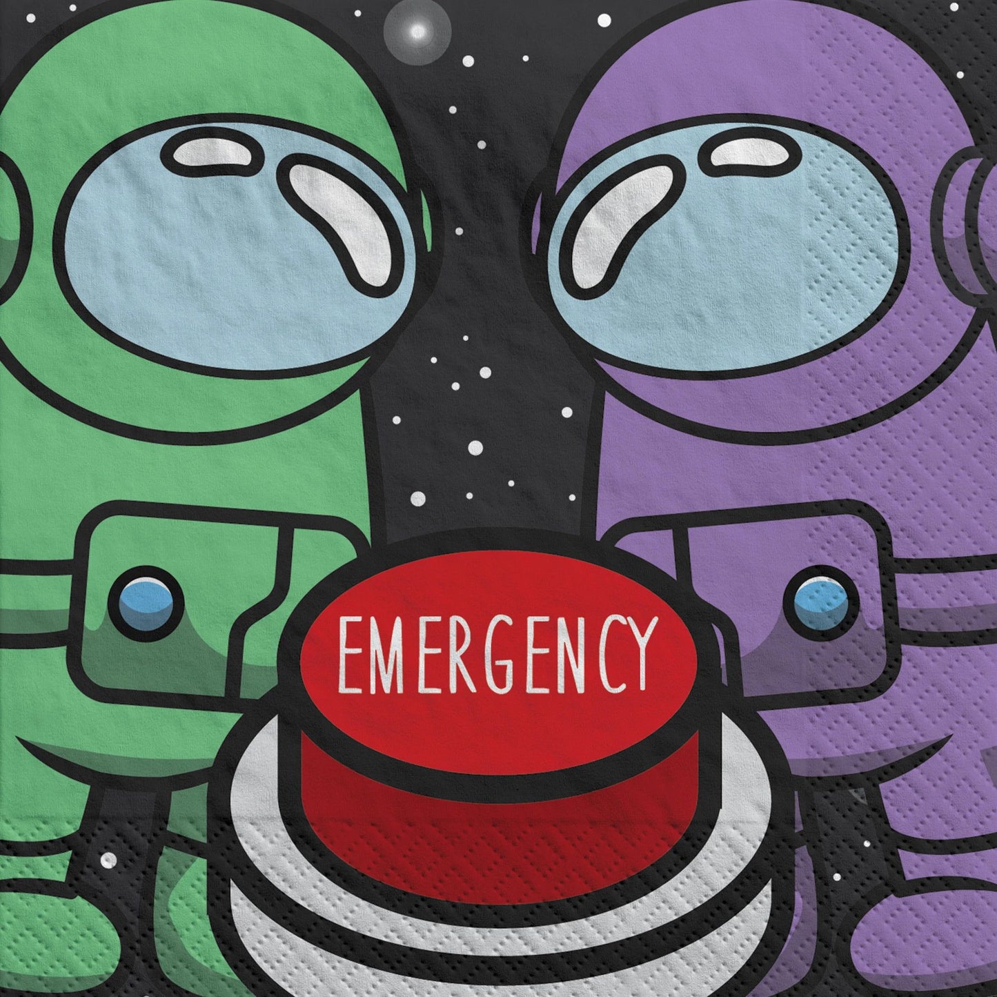 Servilletas para bebidas Spies In Space, 16 unidades