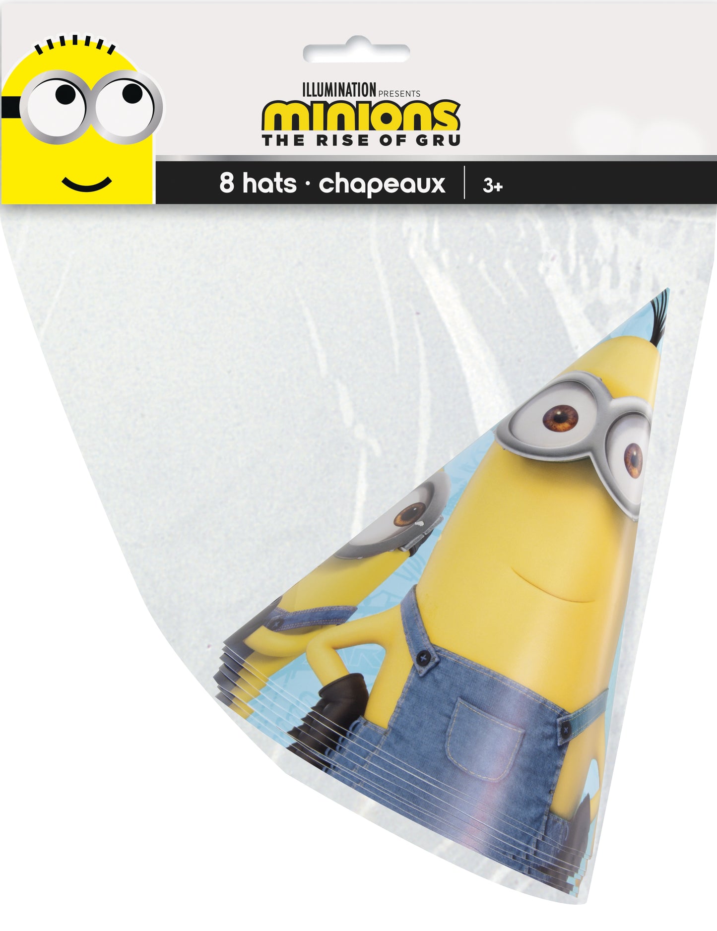 Minions 2 Party Hats, 8ct