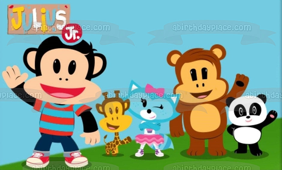 Julius Jr. Clancy Sheree Worry Bear Ping - Decoración comestible para tarta, imagen ABPID00285