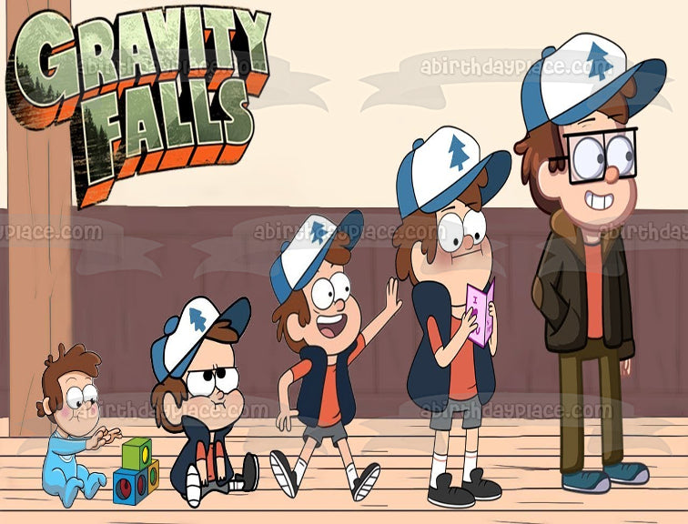 Gravity Falls Mabel Pines Dipper Pines Wendy Edible Cake Topper Image A Birthday Place