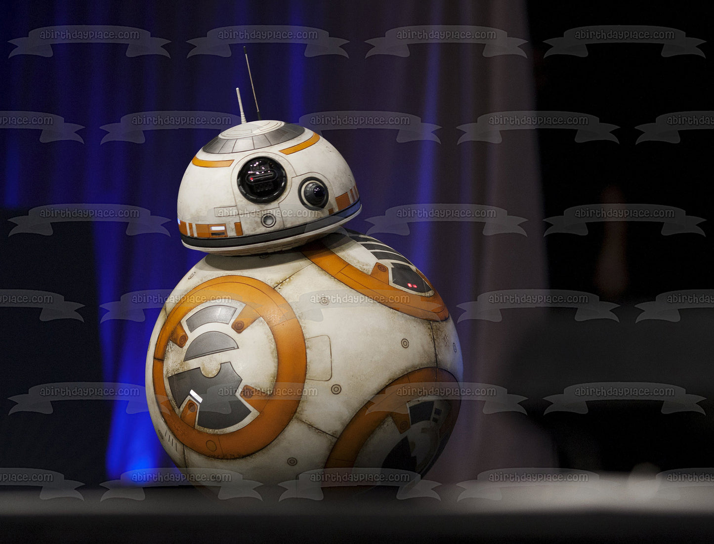 Star Wars Hero Droid BB-8 Edible Cake Topper Image ABPID03971