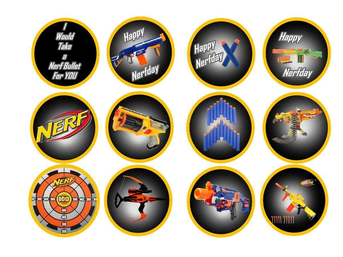 NERF Logo Happy Nerfday I Would Take a NERF Bullet for You Edible Cupc – A Birthday Place nerf-logo-happy-nerfday-i-would-take-a-nerf-bullet-for-you-edible-cupc-a-birthday-place