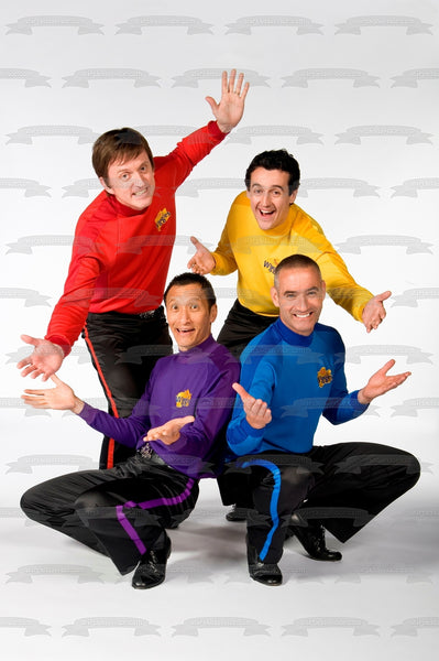 The Wiggles Greg Anthony Murray Jeff Edible Cake Topper Image ABPID08415