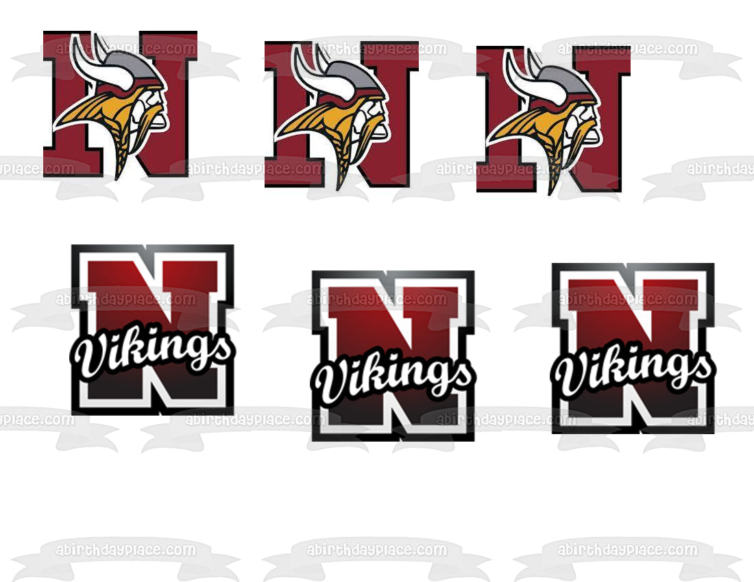 Minnesota Vikings Sports Logo Edible Cake Topper Image ABPID11360 – A ...