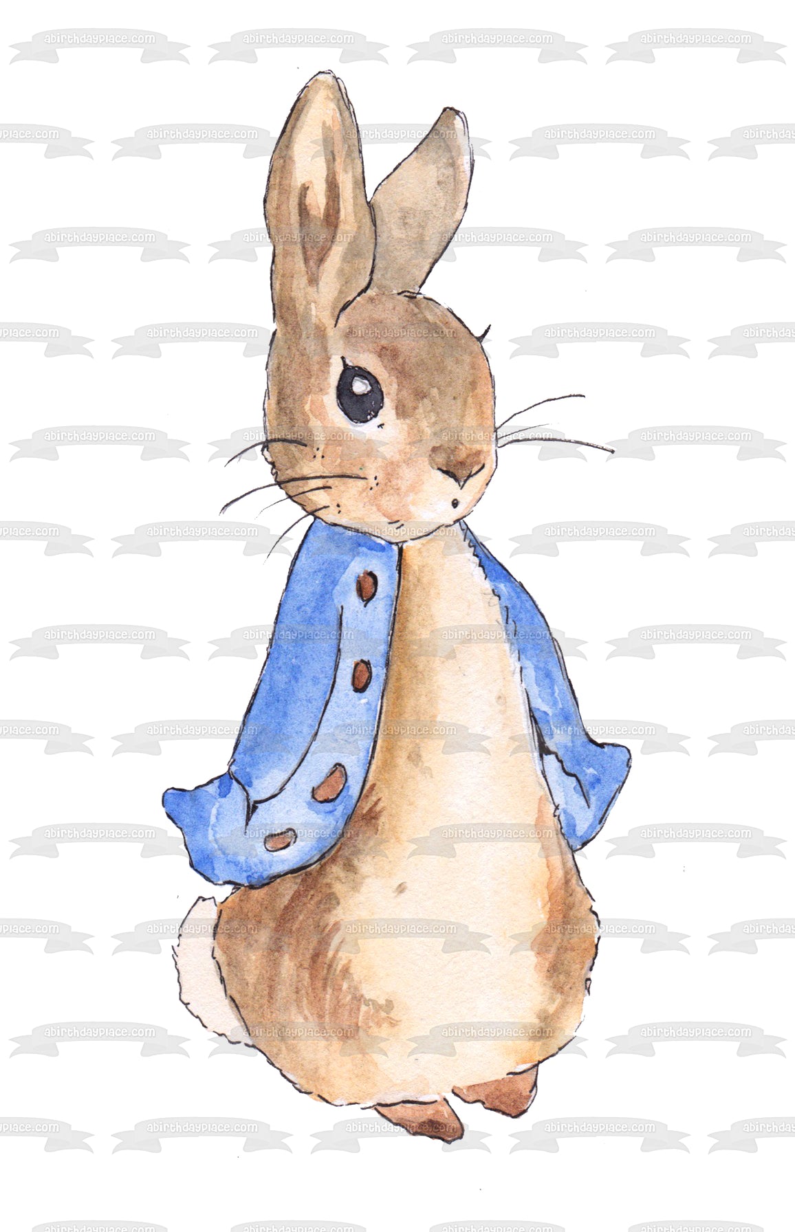 Peter Rabbit Edible Cake Topper Image ABPID27773