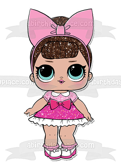 LOL Surprise Fancy Edible Cake Topper Image ABPID49623