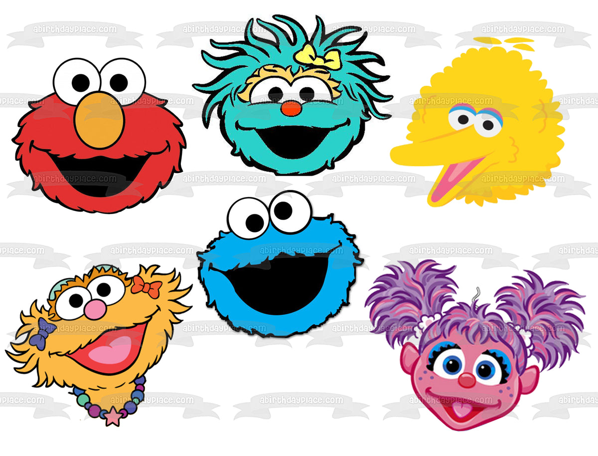 Sesame Street Characters Faces