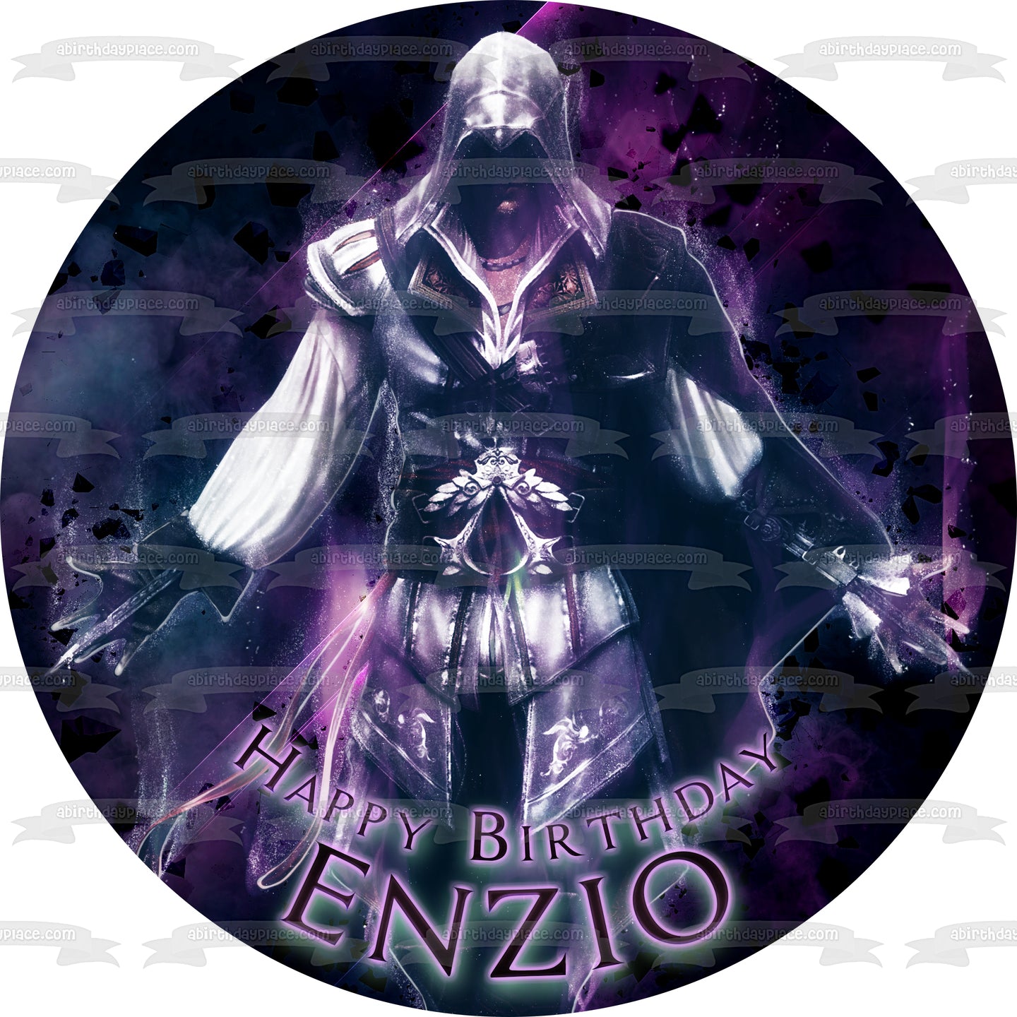 Ezio Assassin's Creed: The Ezio Collection Edible Cake Topper Image or Strips ABPID55174