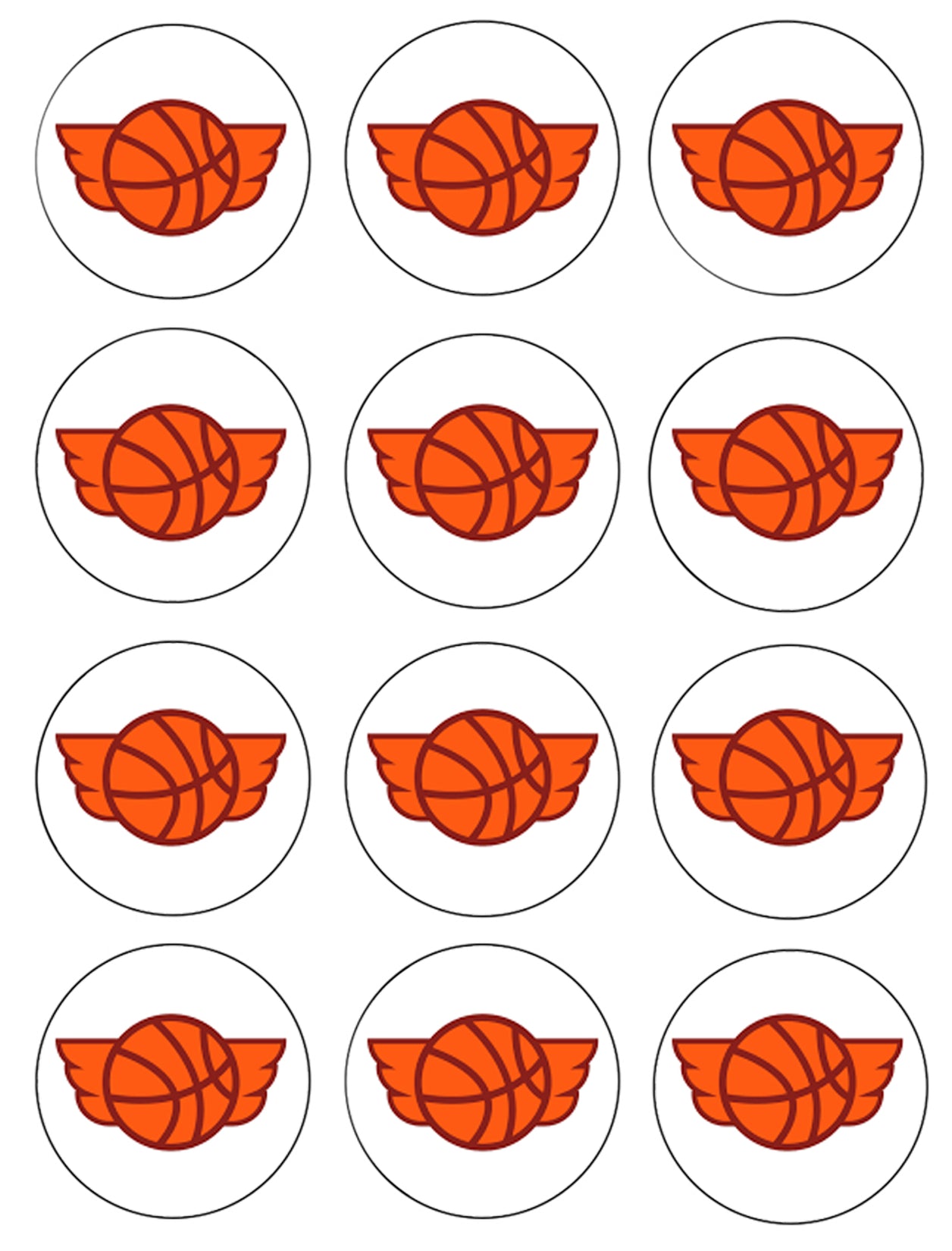 basketball-logo-wings-edible-cupcake-topper-images-abpid55719-a-birthday-place for Basketball Cupcake Toppers Free Printable Basketball Logo Wings Edible Cupcake Topper Images ABPID55719 – A Birthday Place for Basketball Cupcake Toppers Free Printable