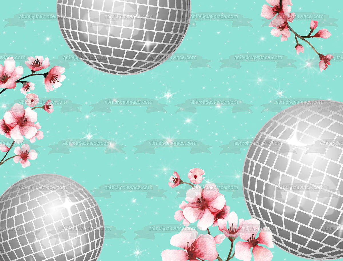 Dancing Queen Young and Sweet Only 17 Edible Cake Topper Image ABPID56