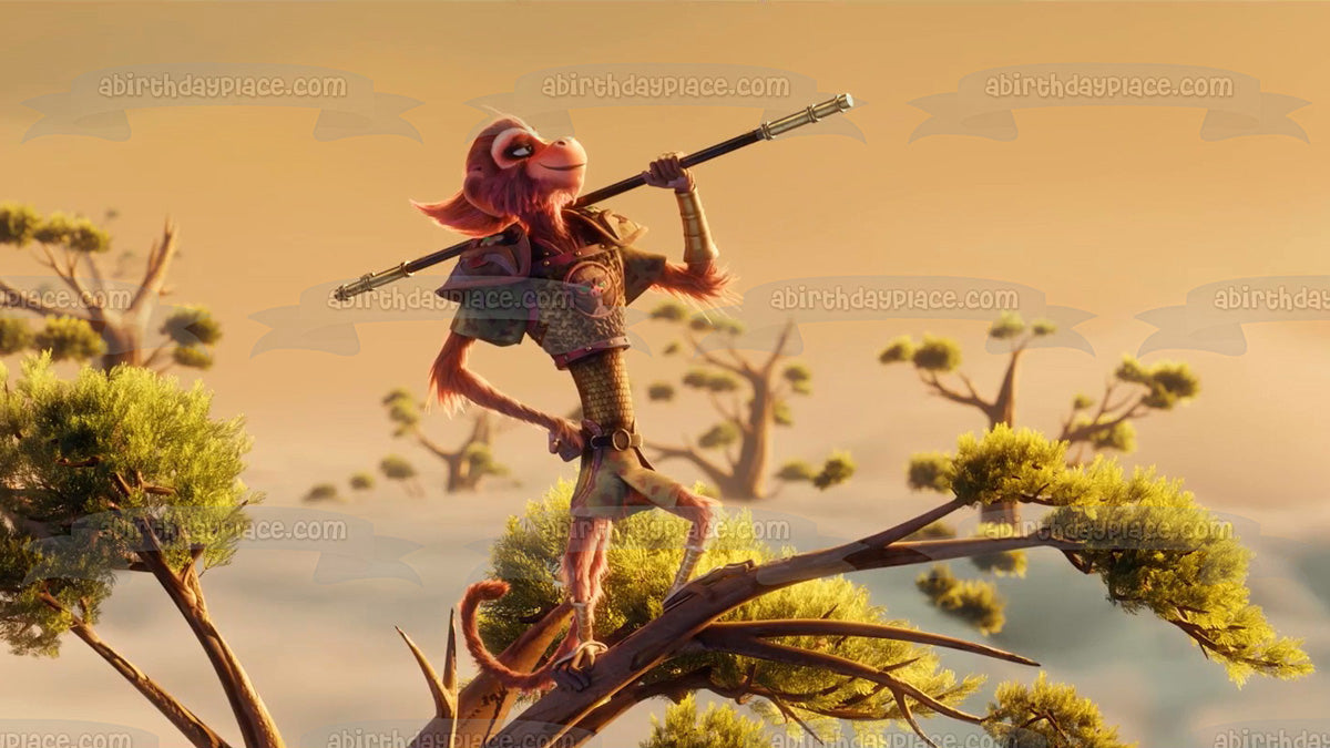 Imagen comestible para decoración de tarta del Rey Mono ABPID57554