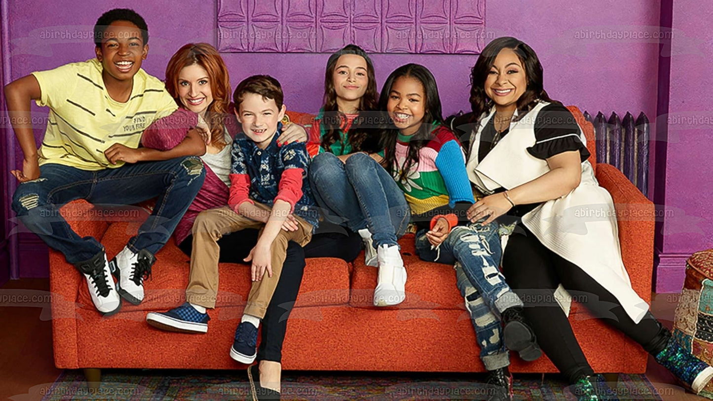 Raven's Home Navia Sky Ryan and Anneliese Edible Cake Topper Image ABPID57566