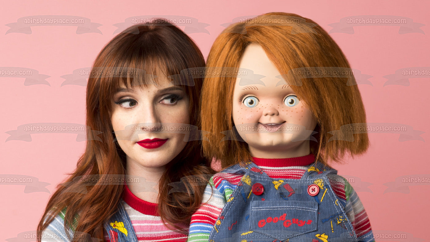 Living with Chucky Karen Barclay Edible Cake Topper Image ABPID57568