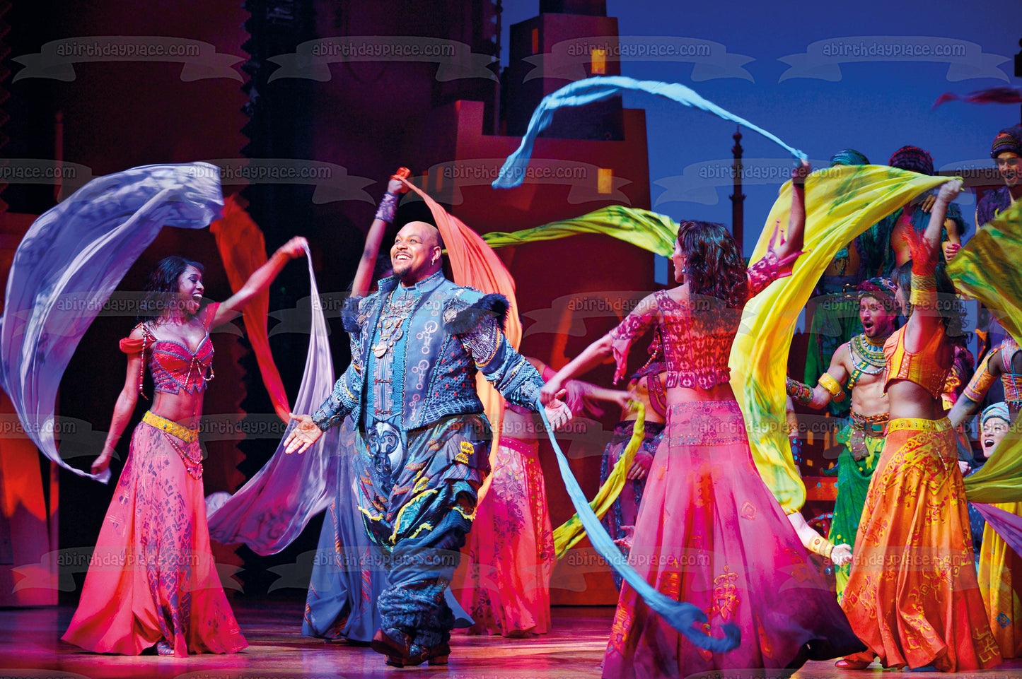 Aladdin The Musical Edible Cake Topper Image ABPID57629