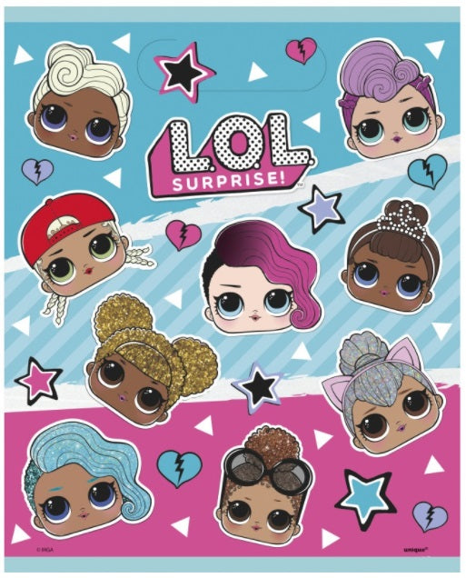 Bolsas de botín sorpresa LOL, 8 unidades