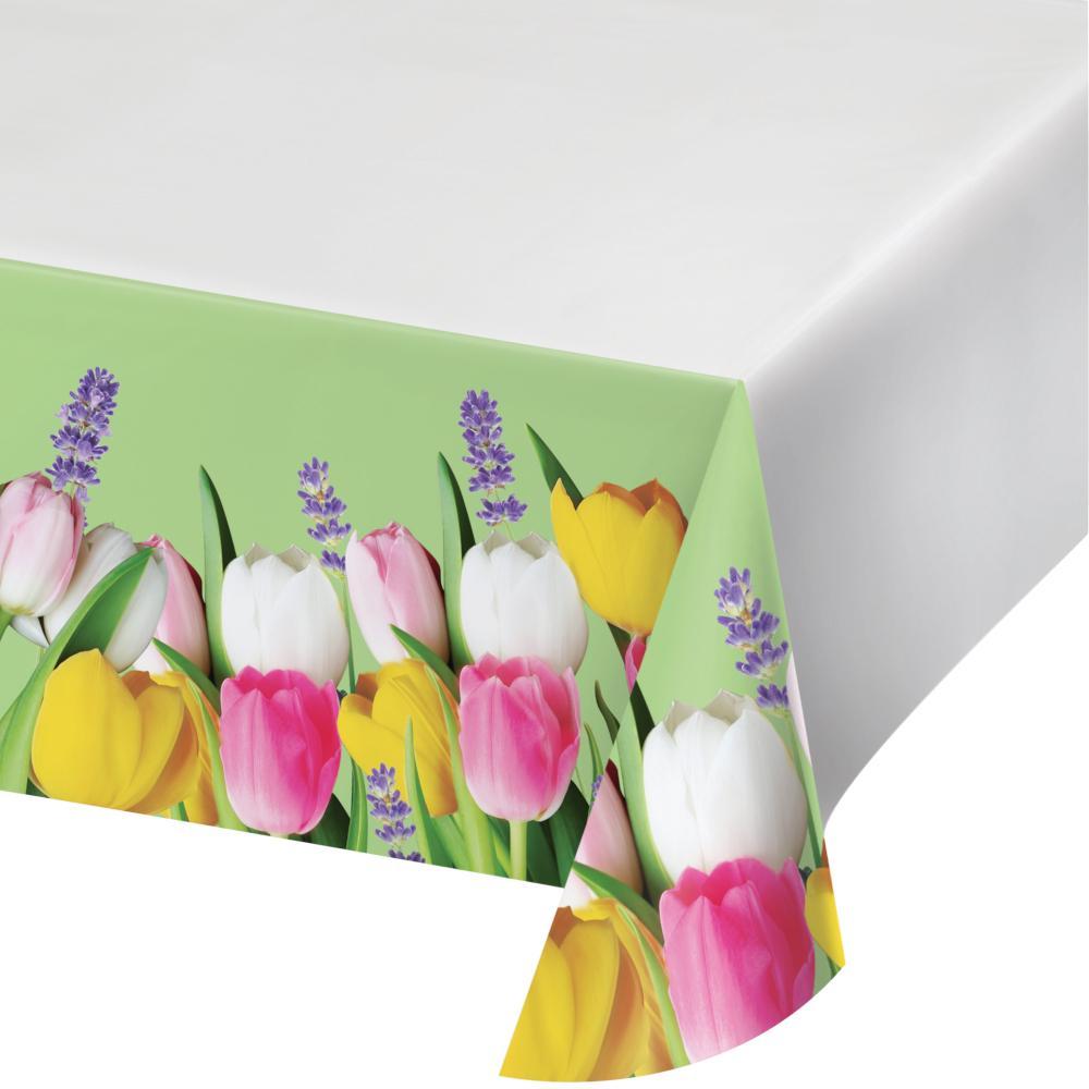Spring Bouquet Table Cover 54" x 102"