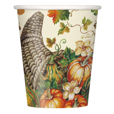 Harvest Pumpkins Disposable Tableware