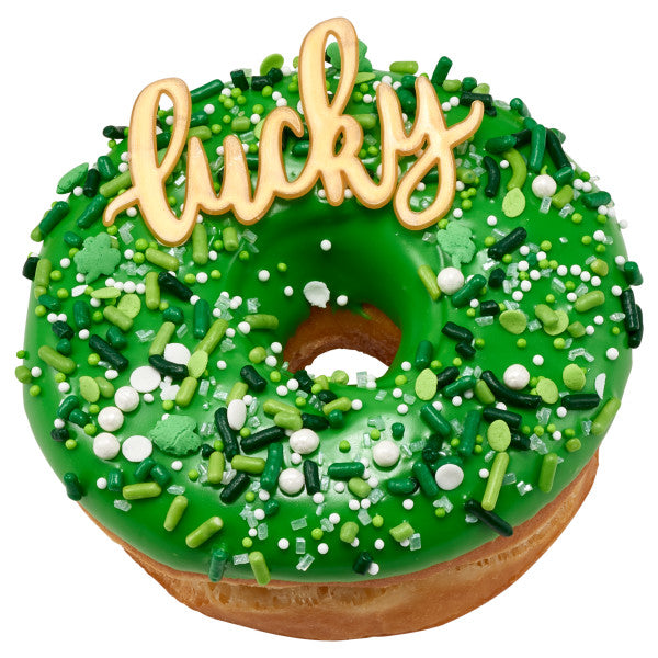 Gold Lucky Cupcake Layon